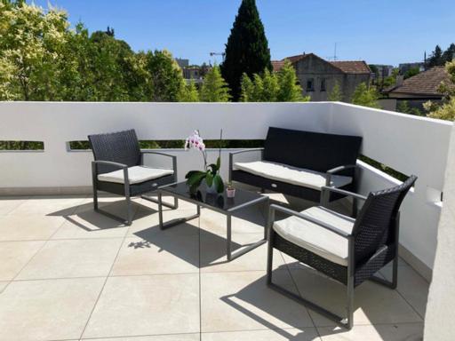 Appartement Terrasse Panoramique Hopitaux Et Facultes Montpellier Exterior photo